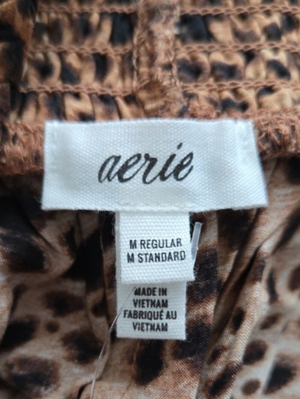 Aerie Leopard Print Party Pant, Size M ~ NWT - Picture 11 of 14